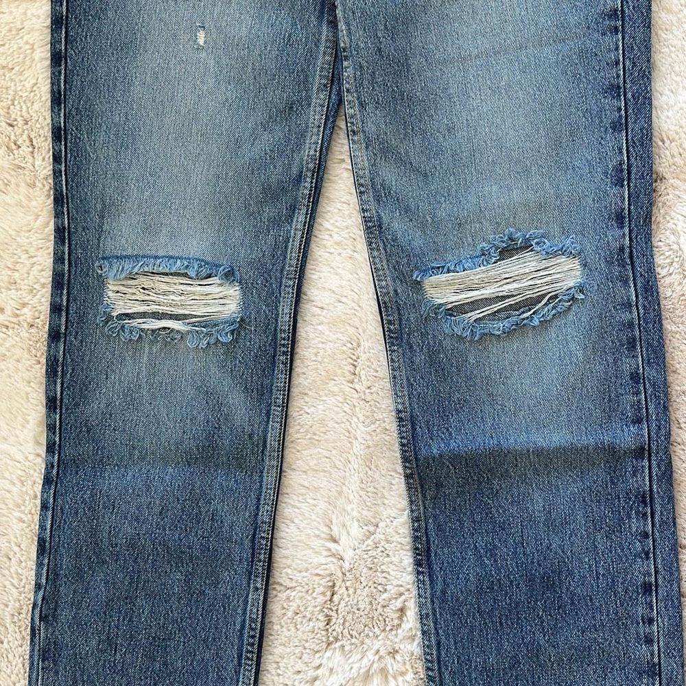 Good American Good 90’s Icon Jeans Indigo Size 2/26 - Picture 5 of 12